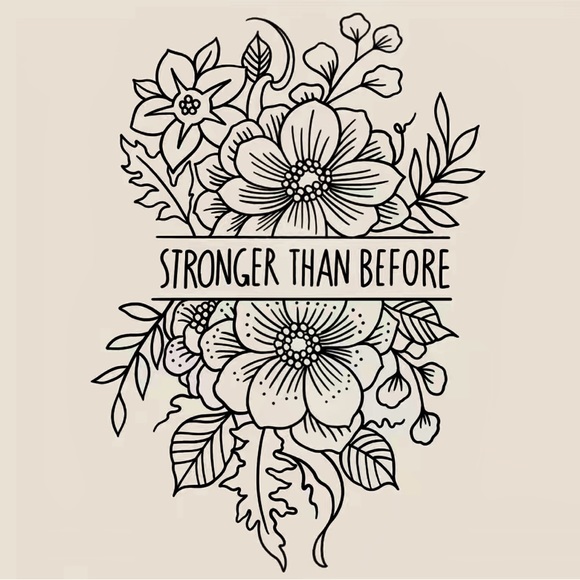 Semi-Permanent Tattoo ~
“Stronger Than Before”  NEW! - Picture 6 of 6